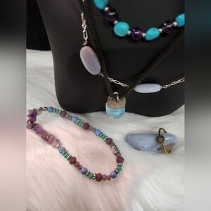 222. Throat Chakra Gemstone Bracelet